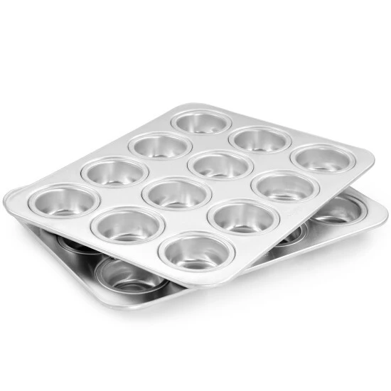 Best Sale 𧨠Martha Stewart 2 Piece Aluminum 12 Cup Muffin Pan Set In Silver π₯° 2 Best Sale 𧨠Martha Stewart 2 Piece Aluminum 12 Cup Muffin Pan Set In Silver π₯° - Image 2