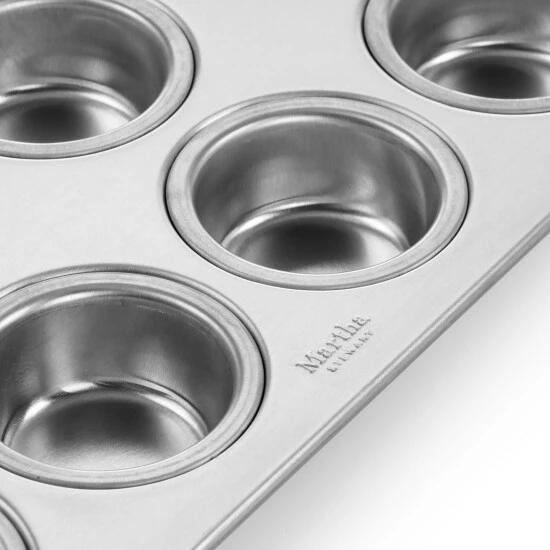 Best Sale 𧨠Martha Stewart 2 Piece Aluminum 12 Cup Muffin Pan Set In Silver π₯° 4 Best Sale 𧨠Martha Stewart 2 Piece Aluminum 12 Cup Muffin Pan Set In Silver π₯° - Image 4