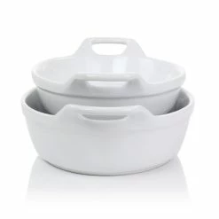 Cheap 👏 Martha Stewart 2 Piece Oval Stoneware Baker Set 😀 -Martha Stewart Sales unnamed file 4046