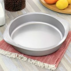 Brand new 💯 Martha Stewart 9 Inch Nonstick Carbon Steel Round Cake Pan In Gray 🌟 -Martha Stewart Sales unnamed file 4067