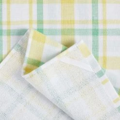 Best Pirce 🛒 Martha Stewart Valley Plaid Cotton Kitchen Towel Set - 16"x28" Indigo 🤩 -Martha Stewart Sales unnamed file 4238