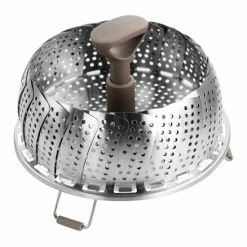 Promo 😍 Martha Stewart Stainless Steel Folding Steamer Insert With Handle - One Piece ✨ -Martha Stewart Sales unnamed file 4252