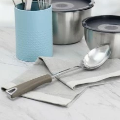 Outlet ❤️ Martha Stewart Stainless Steel Serving Spoon - One Piece 👏 -Martha Stewart Sales unnamed file 4303
