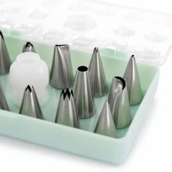 Best Sale 🎁 Martha Stewart 16 Piece Stainless Steel Cake Decorating Nozzles - 16 Piece 👏 -Martha Stewart Sales unnamed file 4309