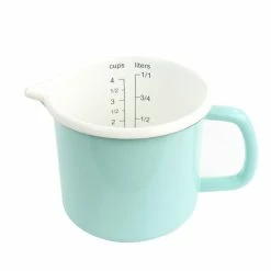 Top 10 👏 Martha Stewart Enamel On Steel Measuring Cup In Turquoise ⌛