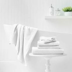 Deals 👍 Martha Stewart Everyday Textured Bath Towel 6 Piece Set Green Blue 🎁 -Martha Stewart Sales unnamed file 440