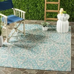 Discount 🔔 Martha Stewart By SAFAVIEH Tulip Medallion Indoor/ Outdoor Waterproof Rug Natural/beige 🧨 -Martha Stewart Sales unnamed file 448