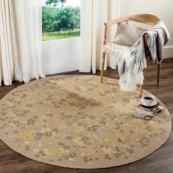 Hot Sale 👏 Martha Stewart By SAFAVIEH Watercolor Garden Wool Rug Inkwell 🔔 -Martha Stewart Sales unnamed file 479