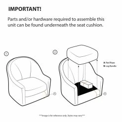 Cheap 🎁 Braxton Cream Accent Chair By Martha Stewart 🥰 -Martha Stewart Sales unnamed file 513