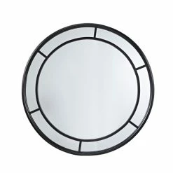Flash Sale 🎉 Martha Stewart Katonah Round Framed Decor Wall Mirror Black 🔔 -Martha Stewart Sales unnamed file 531