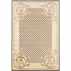 Hot Sale ⌛ Martha Stewart By SAFAVIEH Handmade Scrollwork Viscose Rug Cream 🎁 -Martha Stewart Sales unnamed file 577