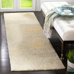 Top 10 💯 Martha Stewart By SAFAVIEH Chrysanthemum Wool Rug Malted ✨ -Martha Stewart Sales unnamed file 63