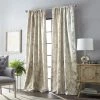 Best Sale 🔥 Martha Stewart Palermo Room Darkening Lined Single Curtain Panel Champagne 🥰