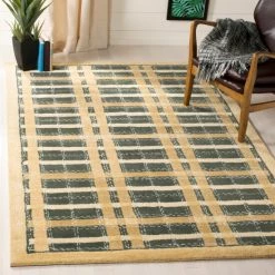 Cheap 🔥 Martha Stewart By SAFAVIEH Colorweave Plaid Wool/ Viscose Rug Wrought Iron/navy ✔️ -Martha Stewart Sales unnamed file 742