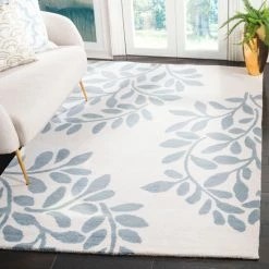 Top 10 ✔️ Martha Stewart By SAFAVIEH Leaf Stamp Wool Rug Dune 🥰 -Martha Stewart Sales unnamed file 755