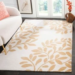 Top 10 ✔️ Martha Stewart By SAFAVIEH Leaf Stamp Wool Rug Dune 🥰 -Martha Stewart Sales unnamed file 756