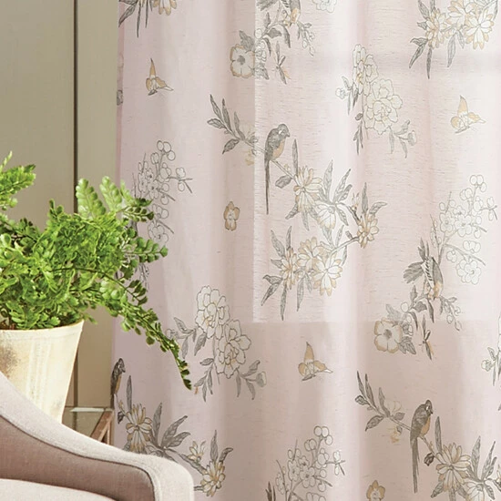 Buy ๐ Martha Stewart Spring Meadow Curtain Panel 2PK - 37" X 84" Mint ๐ 4 Buy ๐ Martha Stewart Spring Meadow Curtain Panel 2PK - 37" X 84" Mint ๐ - Image 4