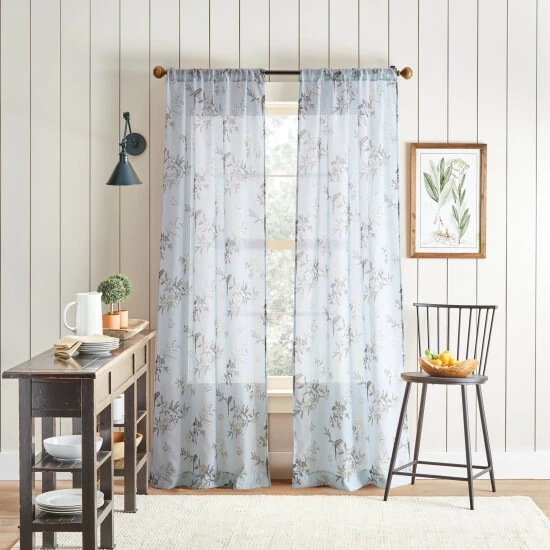 Buy ๐ Martha Stewart Spring Meadow Curtain Panel 2PK - 37" X 84" Mint ๐ 6 Buy ๐ Martha Stewart Spring Meadow Curtain Panel 2PK - 37" X 84" Mint ๐ - Image 6