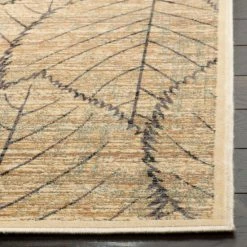 Buy 🎁 Martha Stewart By SAFAVIEH Stelia Leaf Foliage Viscose Rug Charcoal/multi 🌟 -Martha Stewart Sales unnamed file 850