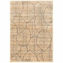 Buy 🎁 Martha Stewart By SAFAVIEH Stelia Leaf Foliage Viscose Rug Charcoal/multi 🌟 -Martha Stewart Sales unnamed file 851