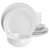 Best reviews of 🌟 Martha Stewart 12 Piece Fine Ceramic Dinnerware Set In White - 12 Piece ⭐