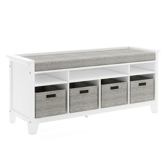 Cheapest 😀 Martha Stewart Living And Learning - Kids' Storage Bench White 🎉 4 Cheapest 😀 Martha Stewart Living And Learning - Kids' Storage Bench White 🎉 - Image 4